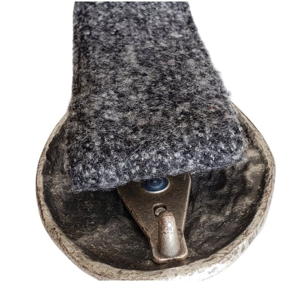 Vintage Texture Fabric Belt With Metal Buckle - Picture 2 of 4